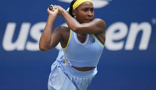 Branilka naslova Coco Gauff brez težav v drugi krog