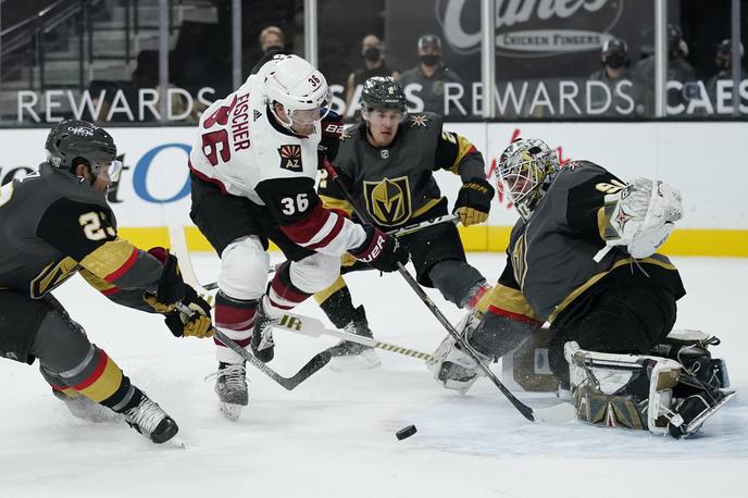 Vegas Golden Knights Arizona Coyotes | Hokejisti Vegasa in Arizone se bodo pomerili še drugič v dveh dneh. | Foto Guliverimage