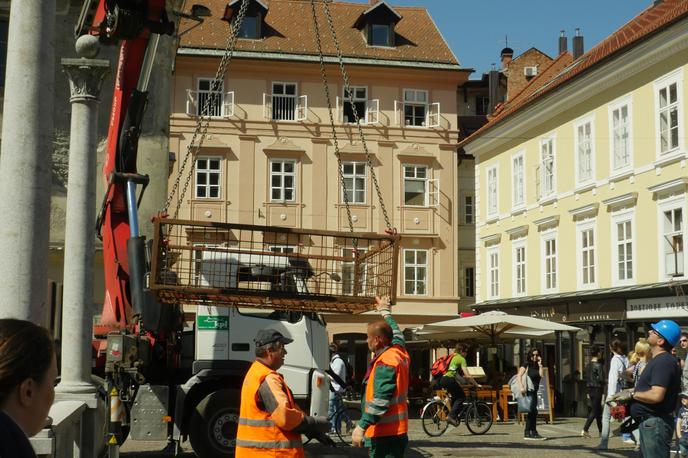 Čiščenje Ljubljanice | Foto STA