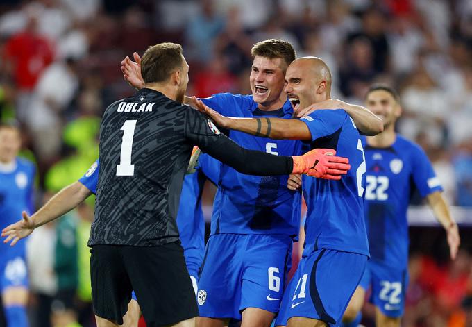 Slovenska obramba je na Euru prejela zelo malo zadetkov. | Foto: Reuters