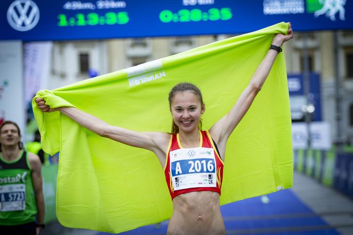 Ljubljanski maraton, Anja Fink | Anja Fink | Foto Ana Kovač