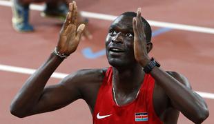 David Rudisha po porazu: Ne maram teči v dežju