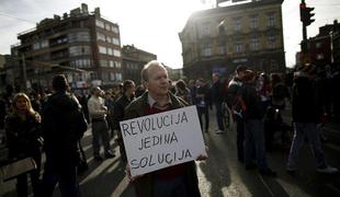 V Federaciji BiH protesti in državljanski plenumi