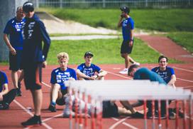 Skakalci skakalke trening Kranj