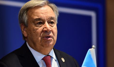 Guterres: Vpliv človeštva na podnebje je kot meteor, ki je uničil dinozavre