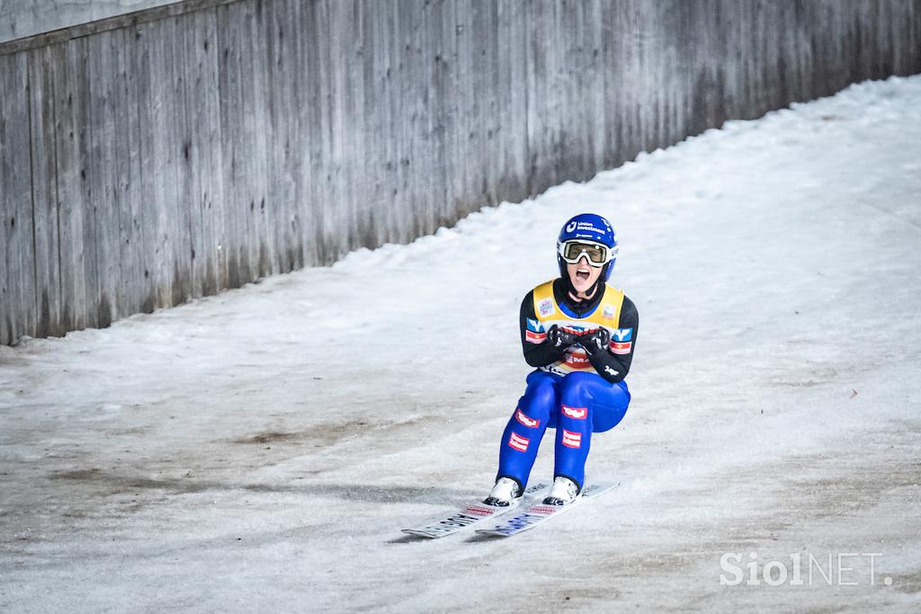 Ljubno, zadnja tekma silvestrske turneje, smučarski skoki