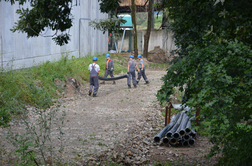 Sanacija potoka Tojnica: pripravljalna dela v teku, začetek verjetno jutri #foto