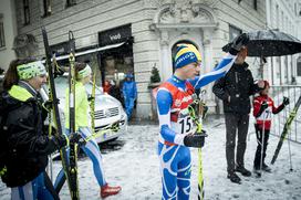 Planica v Ljubljani sneg