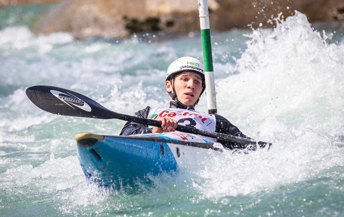 Tine Kancler | Tine Kancler se je v finale uvrstil kot zadnji, potem pa tam zmagal. | Foto Urban Meglič/Sportida