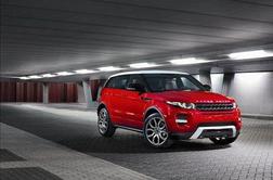 Land Rover je začel izdelovati evoqueja