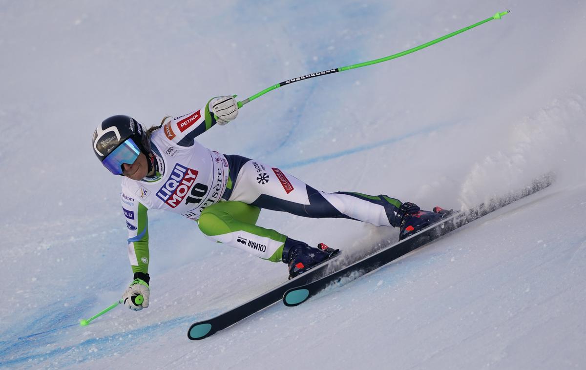 Val d'Isere Ilka Štuhec | Na treningu smuka v Savojskih Alpah je bila Ilka Štuhec najhitrejša. | Foto Reuters