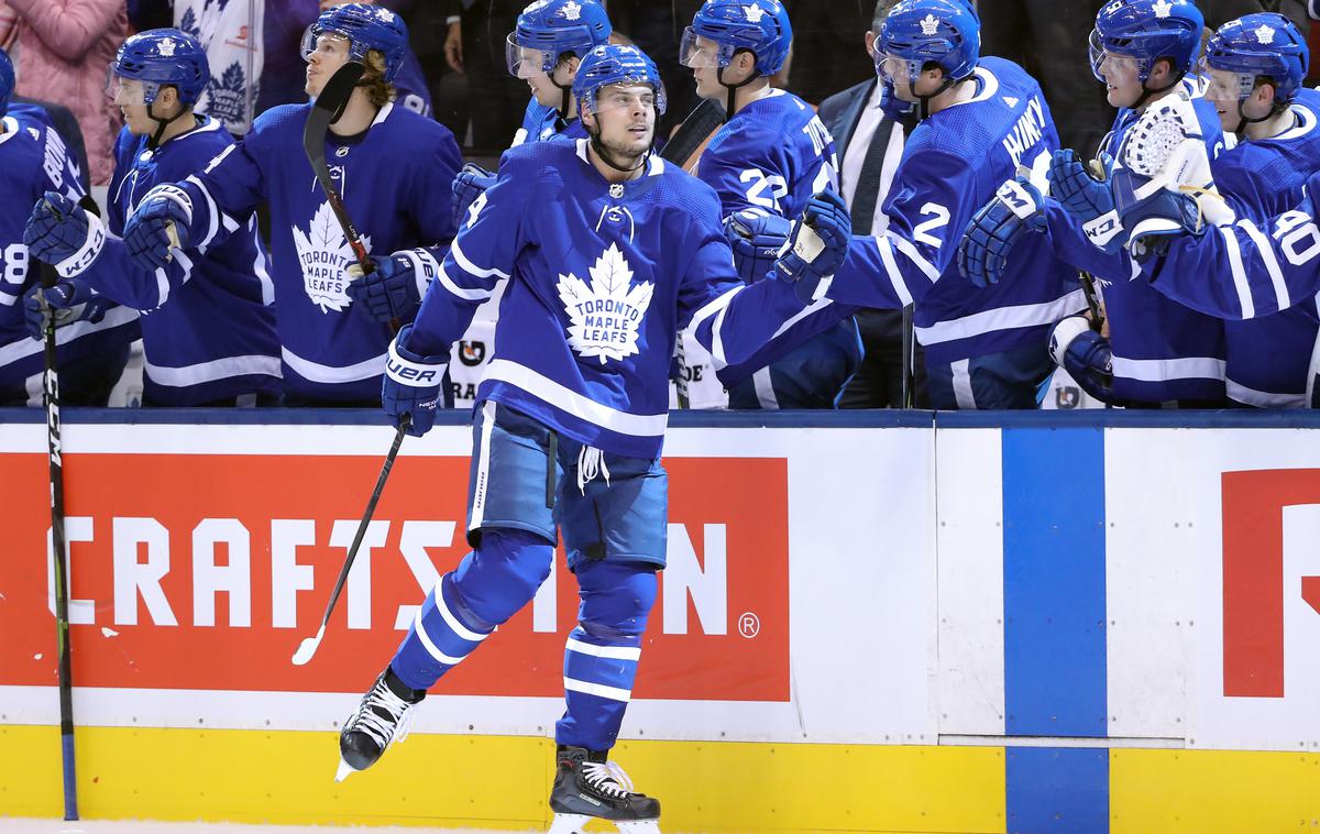 Auston Matthews | Toronto bo še lep čas lahko računal na Austona Matthewsa.  | Foto Reuters