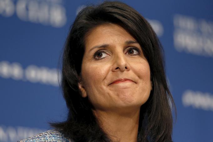 Republikanka Nikki Haley je bila med predsedniško kampanjo glasna nasprotnica Donalda Trumpa. | Foto: Reuters