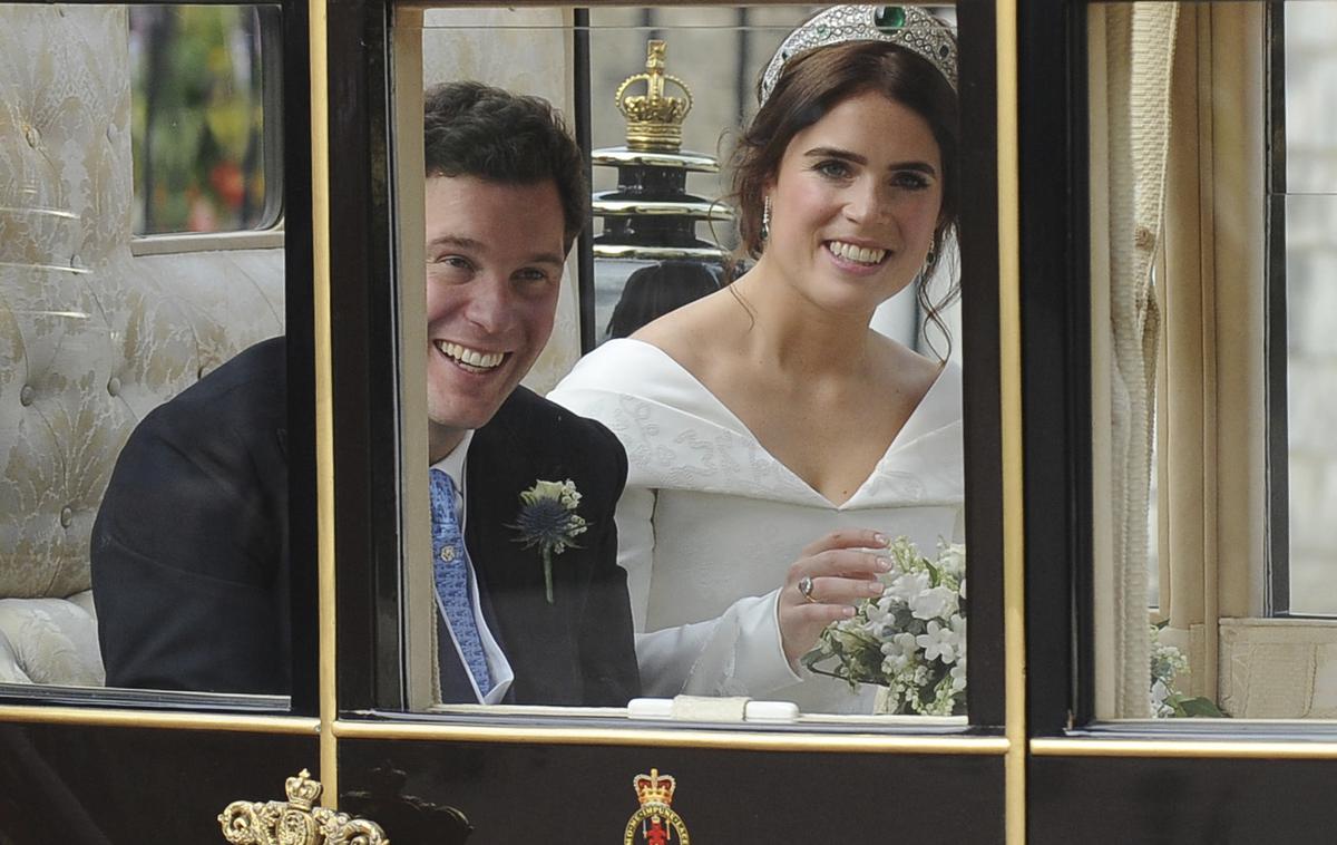 Eugenie | Princesa Eugenie in Jack Brooksbank sta se poročila leta 2018. | Foto Guliverimage