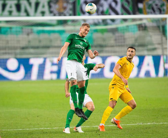 Olimpija se je poslovila od Evrope. | Foto: Morgan Kristan/Sportida