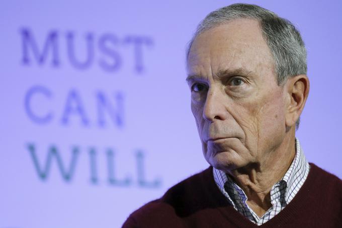 Milijarder Michael Bloomberg, ki je bil med letoma 2002 in 2013 newyorški župan, je za svojo kampanjo zapravil že več kot 250 milijonov dolarjev. Je zagovornik prostotržnega kapitalizma. Bloomberg je bil nekaj let registriran kot republikanec in nato kot neodvisni volivec, zdaj pa spet kot demokrat. | Foto: Reuters