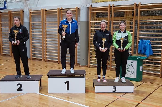 namizni tenis, Lea Paulin (zmagovalka) | Lea Paulin je slavila v ženski konkurenci. | Foto Namiznoteniška zveza Slovenije