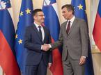 Marjan Šarec in Borut Pahor