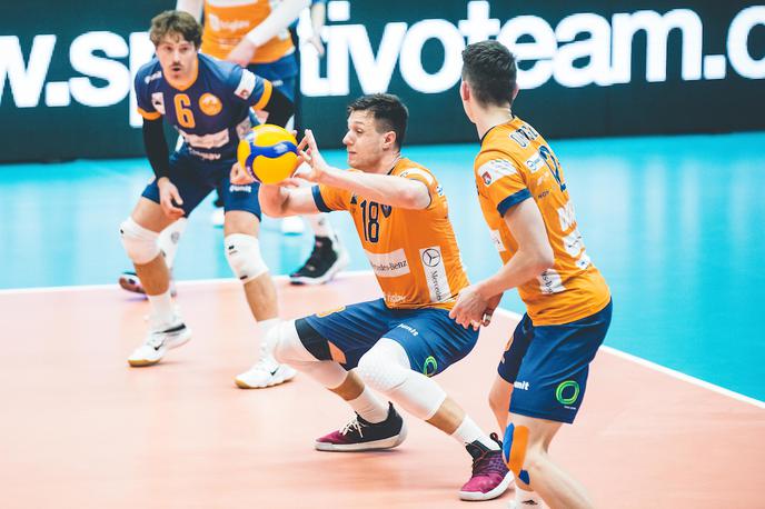 ACH Volley Ljubljana : Calcit Volley, pokal finale | Odbojkarji ACH Volleyja bodo branili naslov prvaka. | Foto Grega Valančič/Sportida