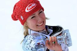 Mikaela Shiffrin je potegnila ročno zavoro