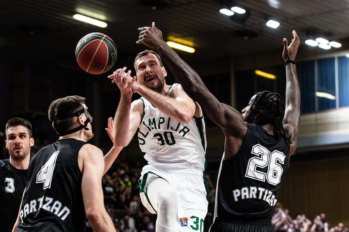 ABA: Cedevita Olimpija - Partizan | Cedevita Olimpija je v Hali Tivoli premagala Partizan. | Foto Nik Moder/Sportida