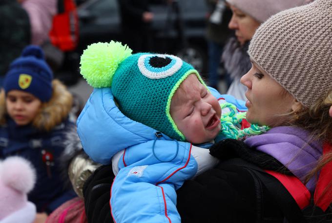 Številni, predvsem ženske in najmlajši, so varno zavetje pred rušilno vojno v Ukrajini poiskali v drugih evropskih državah, | Foto: Reuters