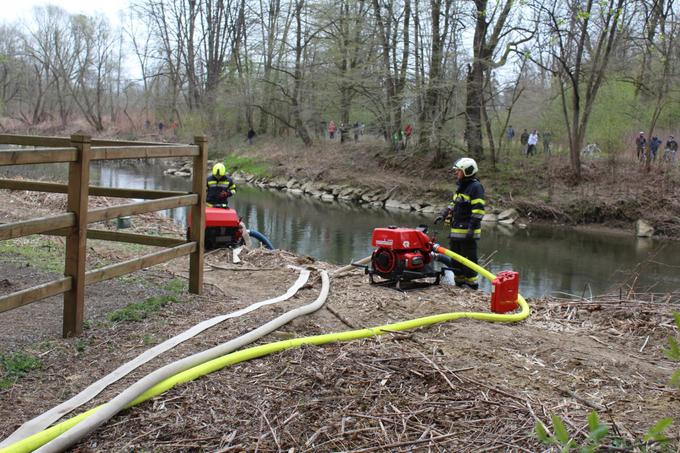 Gašenje požara blizu Lipnice | Foto: Stadtfeuerwehr Leibnitz