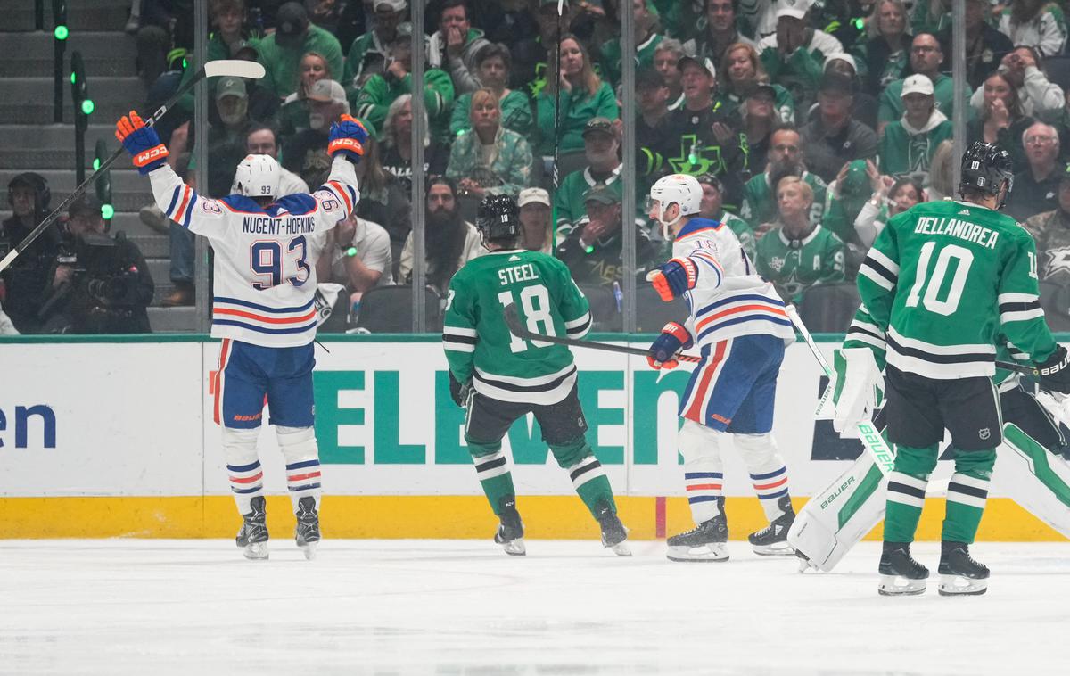 Dallas Stars Edmonton Oilers | Edmonton je z zmago v Dallasu zdaj zmago oddaljen od finala. | Foto Reuters