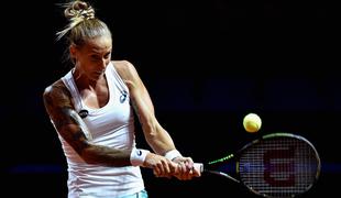 Polona Hercog ostala na 91. mestu