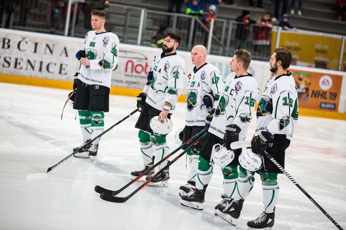 HK Olimpija | Hokejisti Olimpije so v petek visoko, s 7:0, odpravili Jeseničane. "Ni bilo tako lahko, kot morda kaže rezultat;" pravi strelec dveh zadetkov Gal Koren. | Foto Peter Podobnik/Sportida