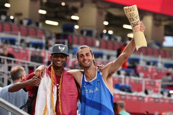 Tamberi in Barshim sta v zasebnem življenju zelo dobra prijatelja. | Foto: Guliverimage/Vladimir Fedorenko