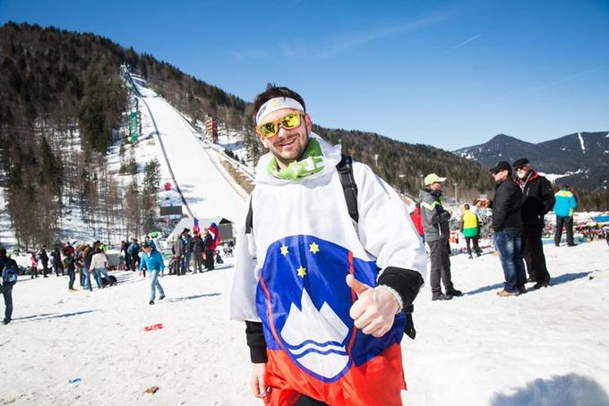  Matija je prišel v Planico iz Kostanjevice na Krki. | Foto: 