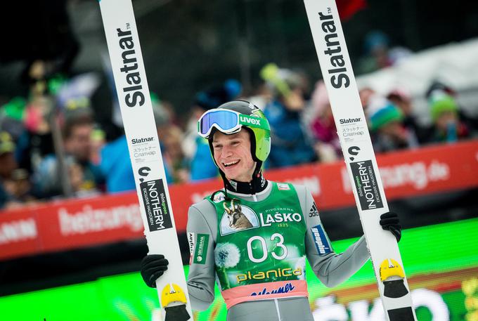 Anže Lanišek bo imel konec januarja ali v začetku februarja dodaten razlog za zadovoljstvo. Postal bo očka. | Foto: Vid Ponikvar