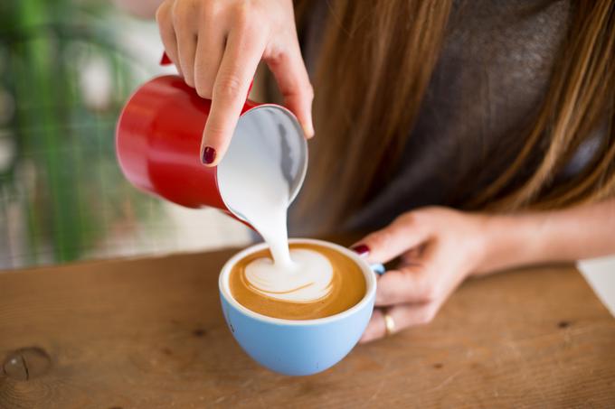 kava mleko latte art | Foto: 