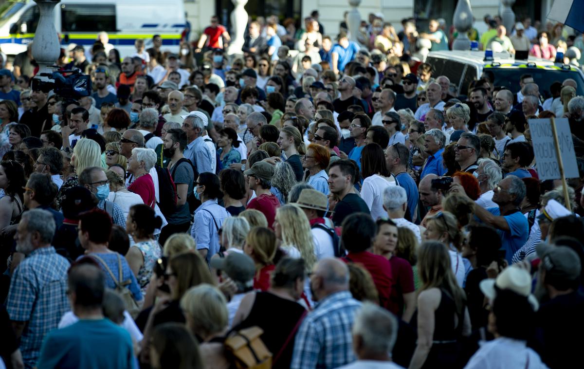 Protestni shod | Foto Ana Kovač