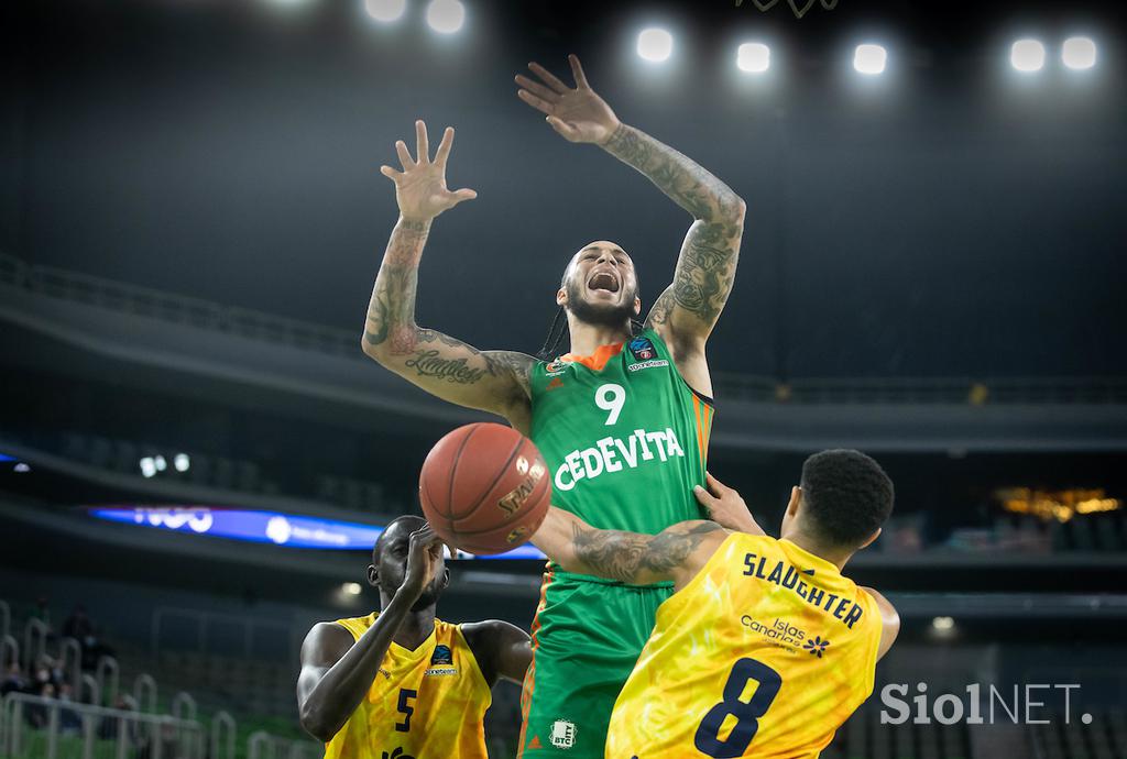 KK Cedevita Olimpija : Gran Canaria, EuroCup