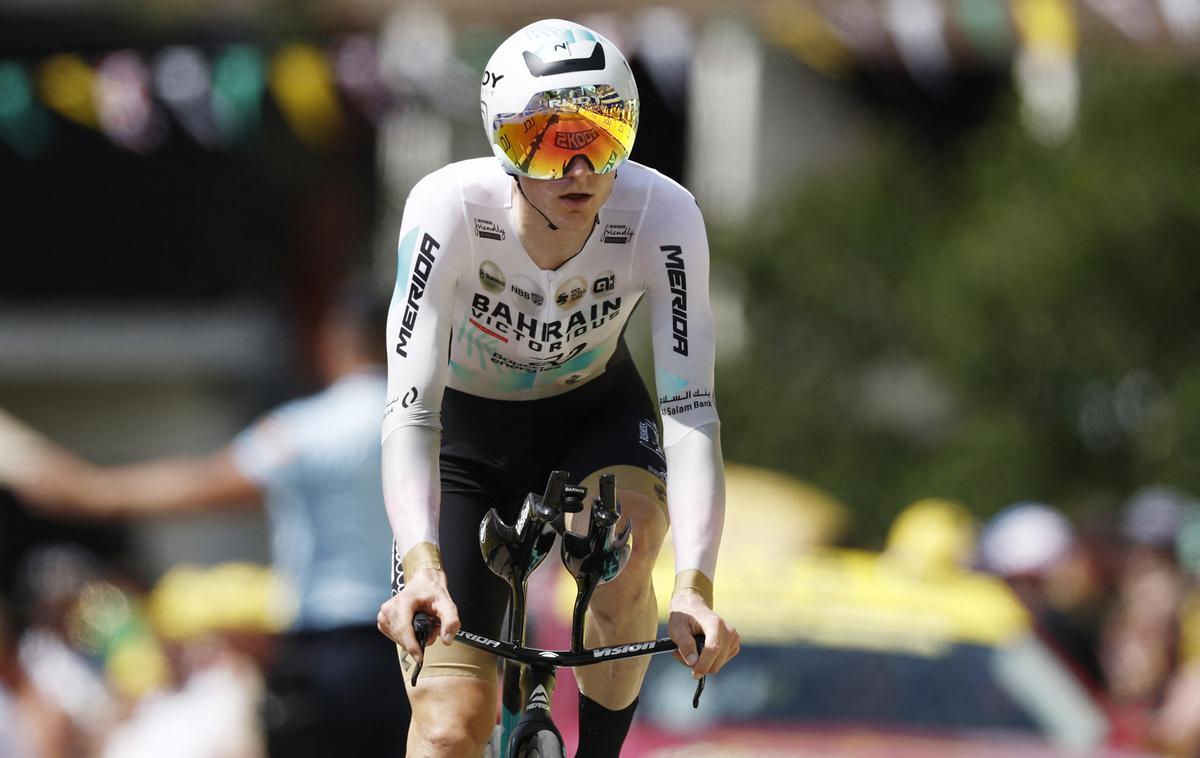 Matej Mohorič, TDF23 | Mateja Mohoriča letos ne bo na svetovnem prvenstvu v Glasgowu. | Foto Reuters