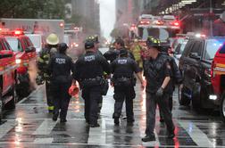 New York: na eno od stavb na Manhattnu strmoglavil helikopter #foto