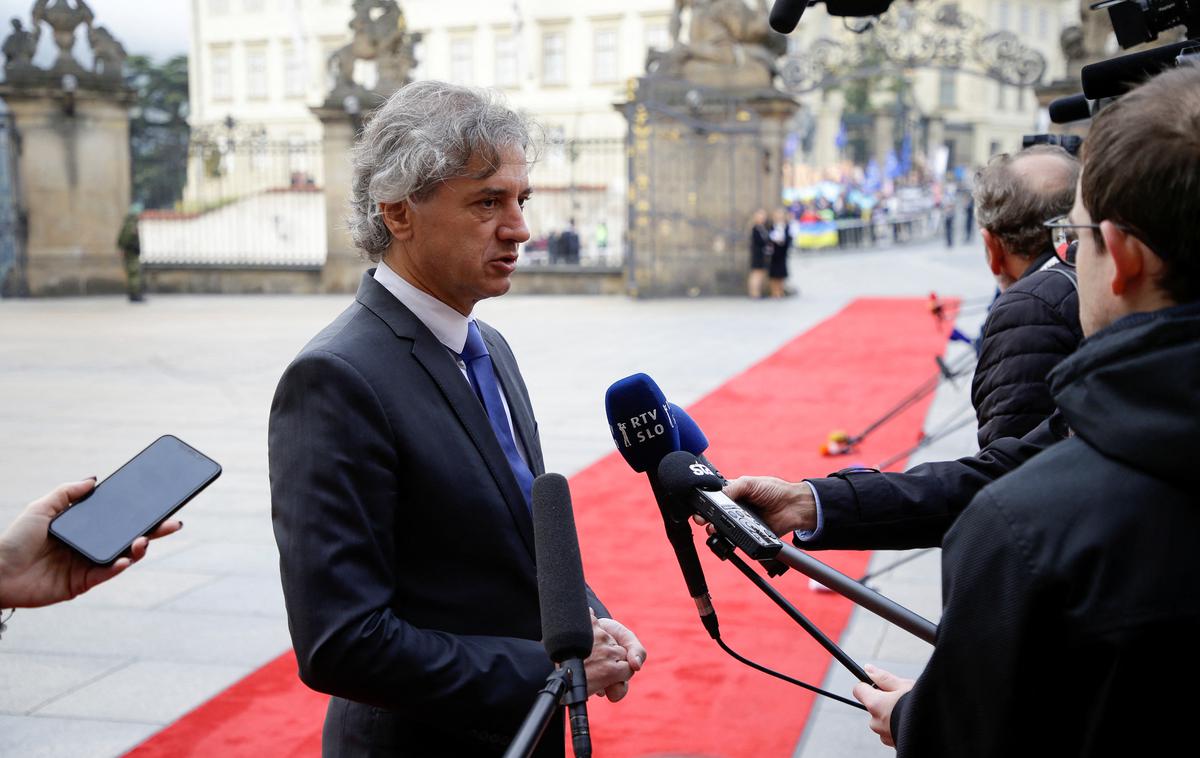 Robert Golob | Slovenski premier Robert Golob je dejal, da se vsi zavedajo, da se bo prihodnje leto celotno evropsko gospodarstvo znašlo v težavah, če ne bo prišlo do posega na trg. | Foto Reuters