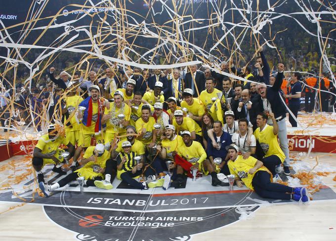 Fenerbahče bo branil naslov evropskega klubskega prvaka. | Foto: Reuters