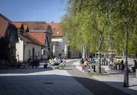 Odprtje gostinskih teras v Ljubljani