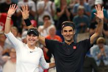 Roger Federer Belinda Benčič