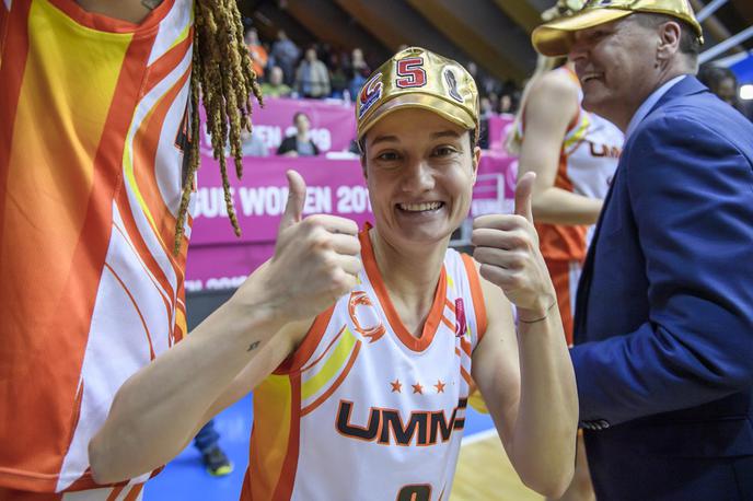 Nika Barič | Nika Barić je še tretjič v karieri osvojila elitno Evroligo - tudi tokrat z ruskim Jekaterinburgom. | Foto FIBA