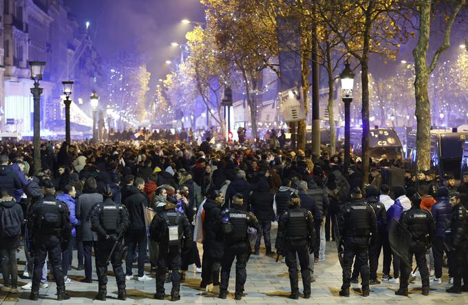 Po polfinalni tekmi svetovnega prvenstva med Francijo in Marokom so v več mestih izbruhnili spopadi, v Montpellieru je bil ubit 14-letni deček. | Foto: Guliverimage/Vladimir Fedorenko