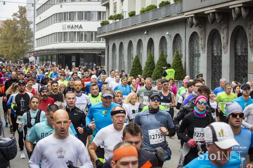 Maraton Ljubljana 2021. Poiščite se!