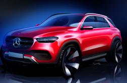 Uradno: To bo novi mercedes GLE #foto