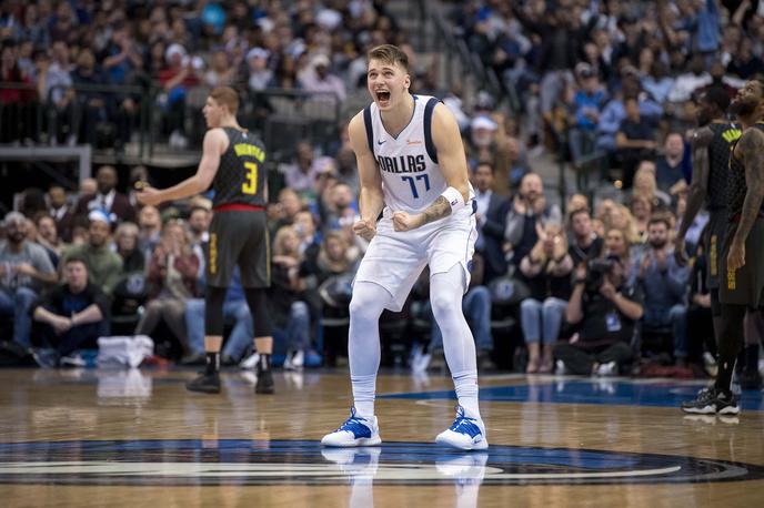 Luka Dončić | Luka Dončić je imel spet razlog za veselje. | Foto Reuters