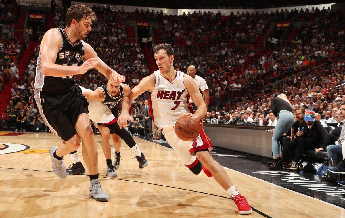 Goran Dragić Miami vs San Antonio | Foto Getty Images