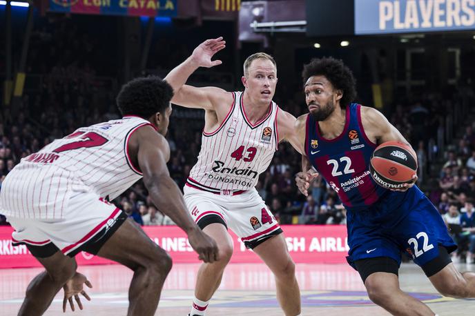 Barcelona Olympiacos Jabari Parker | Olympiacos je nadigral Barcelono in izsilil odločilno tekmo. | Foto Guliverimage