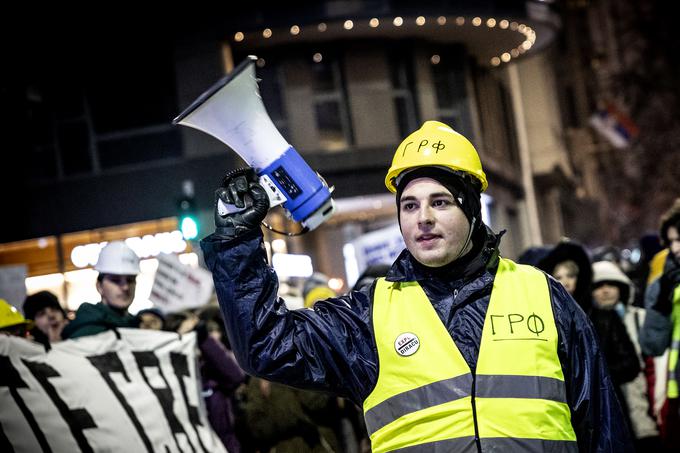 Beograjski protest RTS | Foto: Ana Kovač